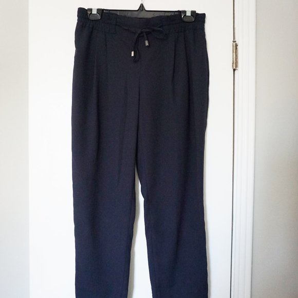 Zara, Size Small, Navy Joggers - Picture 1 of 3